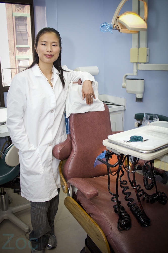 Dr. Wen in her office